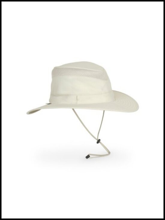 UPF 50+ Fishing Hat with Chin Strap, Packable Sun Hat